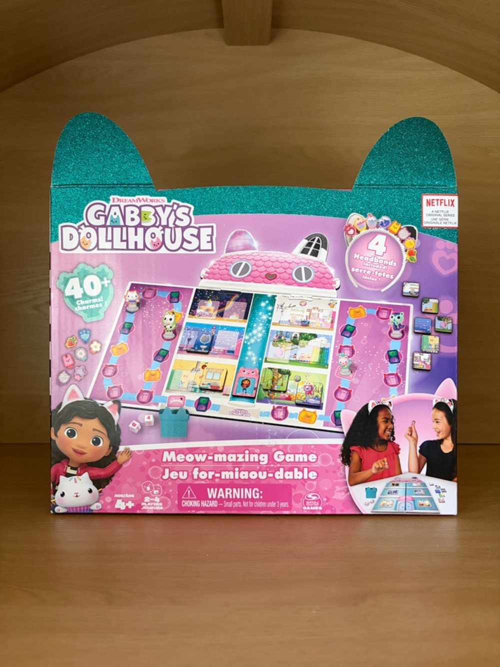 ✨$10✨NIB-Gabby's Dollhouse Meow-mazing Board Game